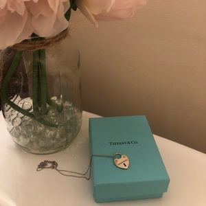 Tiffany & Co. Love Lock Heart Necklace